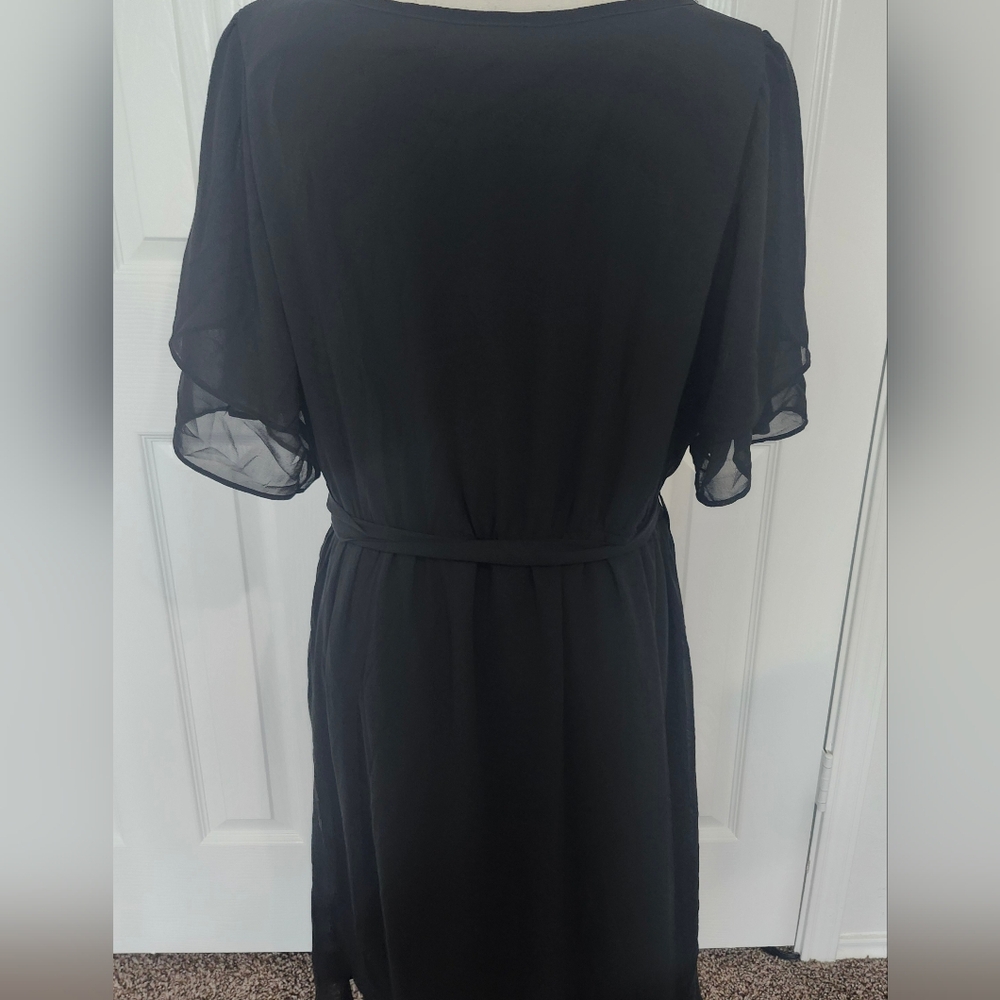 Pinup fashion black dress Size 18 - Picture 4 of 11